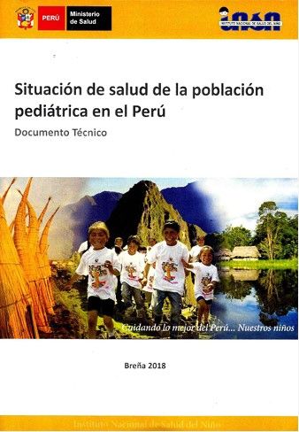 <p><strong>Situación de salud de la población pediátrica en el Perú (Instituno Nacional de Salud del Niño, 2018)</strong></p>