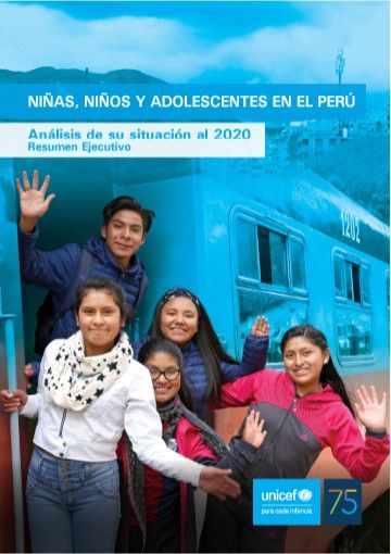 <p><strong>Niñas, niños y adolescentes en el Perú. Análisi de su situación al 2020 (UNICEF, 2021)</strong></p>