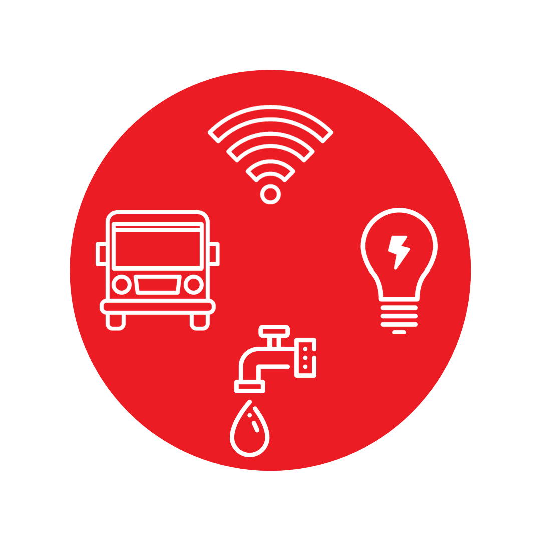 OE7 Asegurar el acceso a servicios básicos de calidad para todos (agua, alcantarillado, luz, internet, residuos solidos, transporte)